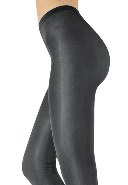 Lucido 100 Den Glossy Opaque Tights by Lores – DressMyLegs