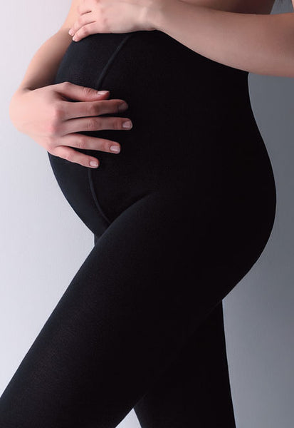 Mama Seamless Opaque Maternity Leggings by Gabriella