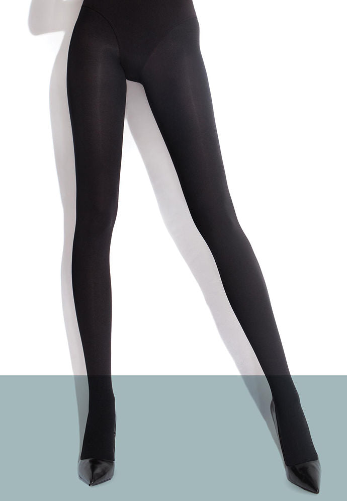 Olga 100 Den Coloured Opaque Tights by Fiore at Ireland's Online