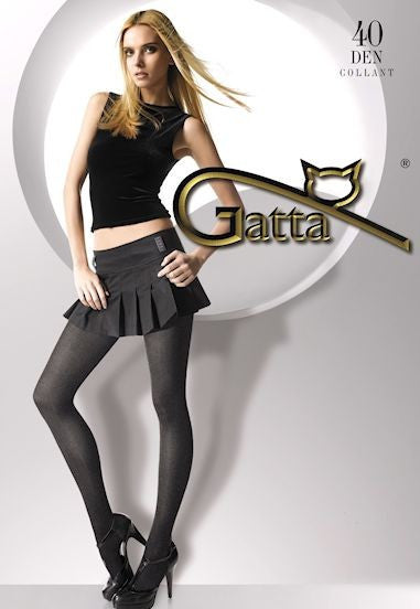 Colette Marl Effect Opaque Hipster Tights by Gatta