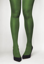 Concorde 60 Denier Coloured Opaque Tights by Lores in green