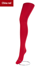 Galaxy 120 Den Glossy Opaque Tights by Giulia in red