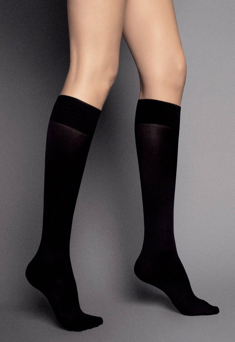 Katrin 40 Denier Opaque Knee-High Socks by Veneziana