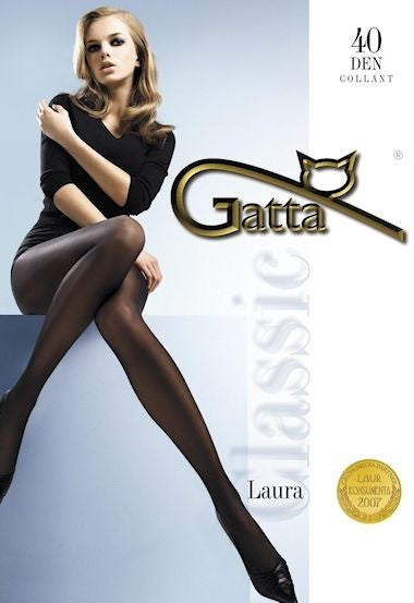 Laura 40 Denier Classic Sheer Tights by Gatta