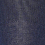 Nina Smooth Knitted Cotton Over-Knee Socks by Veneziana in navy blue