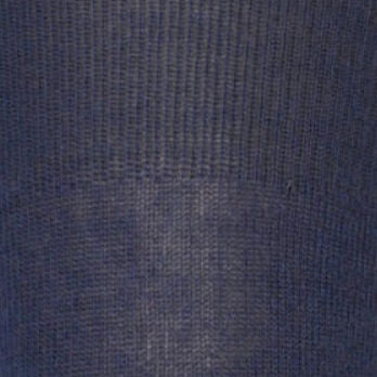 Nina Smooth Knitted Cotton Over-Knee Socks by Veneziana in navy blue
