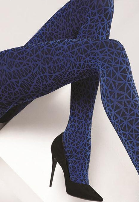 Womens Crotchless Tights OUVERT Beautiful Design Art -  Canada